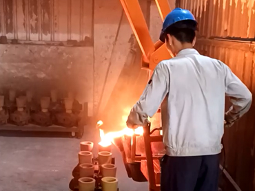 چگونگی کار Manipulator Hydraulic casting