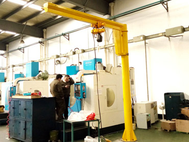 360 درجه rotation cantilever crane