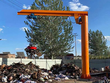 360 درجه rotation jib crane